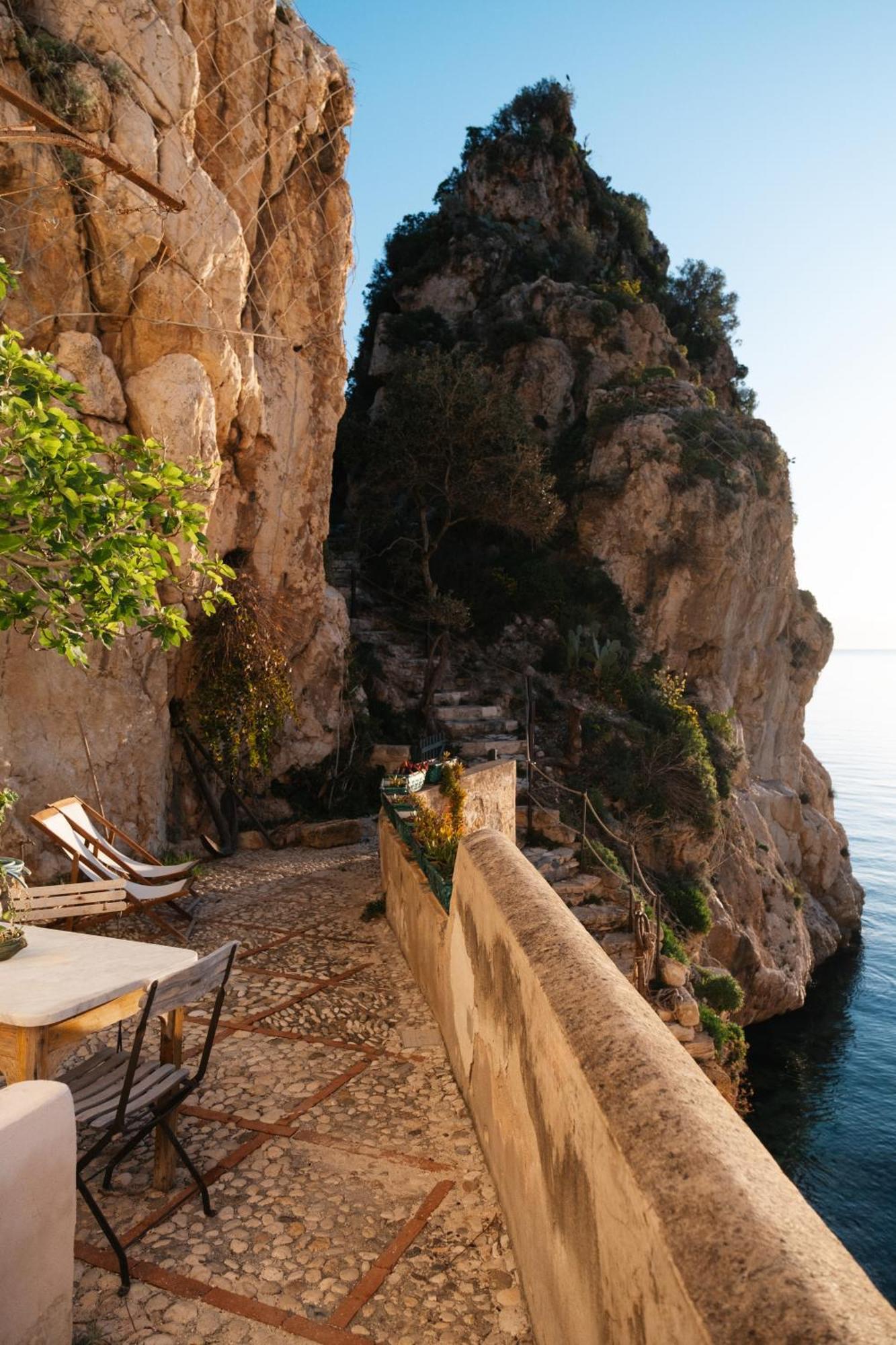Вилла Tonnara Di Scopello Кастелламмаре-дель-Голфо Экстерьер фото